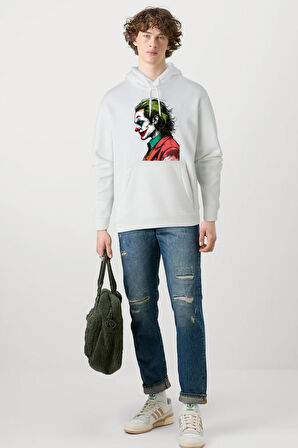 Baskılı Kapşonlu Sweatshirt FM1.190BÖ