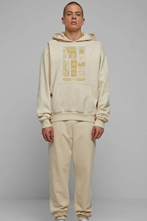 Baskılı Kapşonlu Sweatshirt FM1.192BJÖ