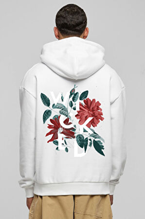 Baskılı Kapşonlu Sweatshirt FM1.2BA