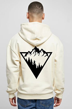 Baskılı Kapşonlu Sweatshirt FM1.6BJA