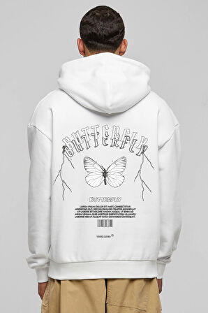 Baskılı Kapşonlu Sweatshirt FM1.7BA