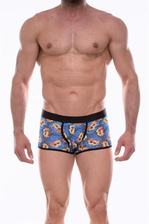 Erkek  Desenli Boxer