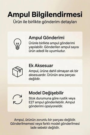 Kahverengi 2'li Taç Formlu Sarkıt Avize, Dekoratif Tavan Aydınlatma, Minimal Tasarım