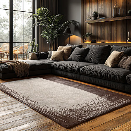 Kaymaz Taban Trend Vintage Yıkanabilir Dijital Baskı Halı