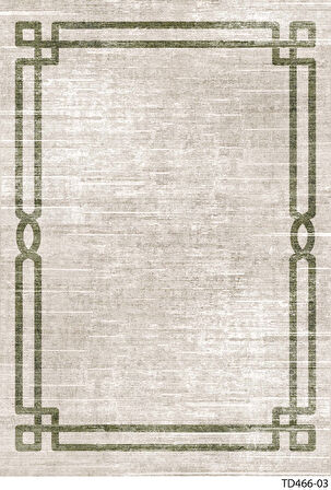 Kaymaz Taban Trend Vintage Yıkanabilir Dijital Baskı Halı