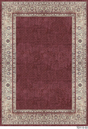 Kaymaz Taban Trend Vintage Yıkanabilir Dijital Baskı Halı