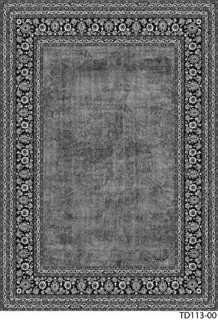 Kaymaz Taban Trend Vintage Yıkanabilir Dijital Baskı Halı