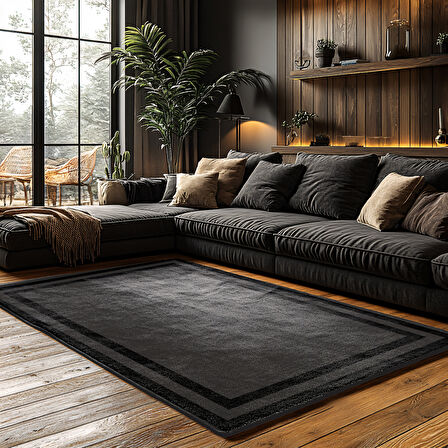 Kaymaz Taban Trend Vintage Yıkanabilir Dijital Baskı Halı