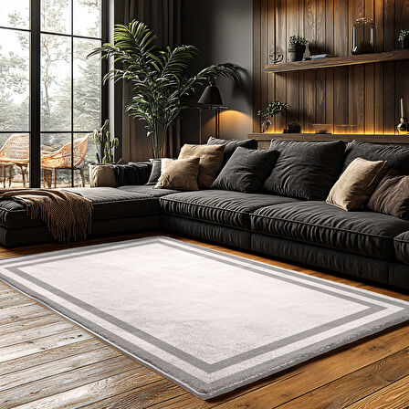 Kaymaz Taban Trend Vintage Yıkanabilir Dijital Baskı Halı