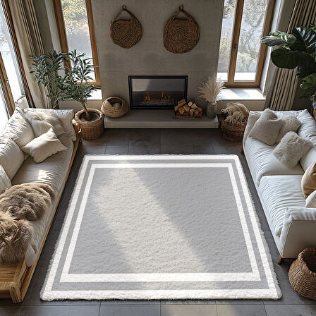 Kaymaz Taban Trend Vintage Yıkanabilir Dijital Baskı Halı