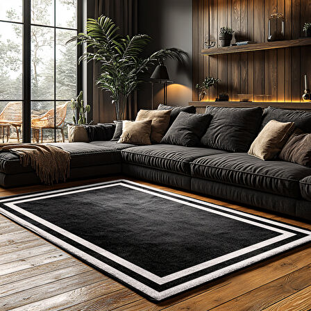 Kaymaz Taban Trend Vintage Yıkanabilir Dijital Baskı Halı