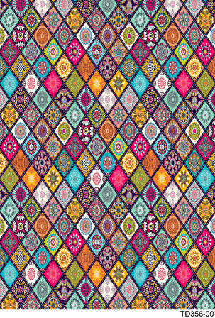 Kaymaz Taban Trend Vintage Yıkanabilir Dijital Baskı Halı