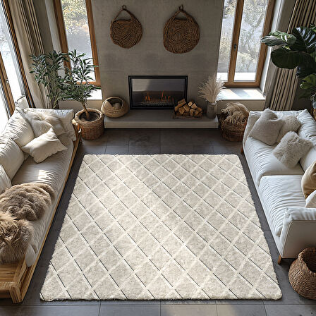 Kaymaz Taban Trend Vintage Yıkanabilir Dijital Baskı Halı