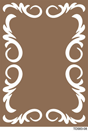 Kaymaz Taban Trend Vintage Yıkanabilir Dijital Baskı Halı