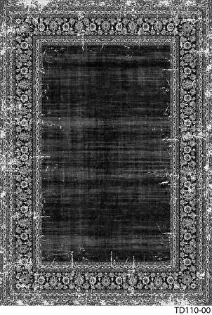 Kaymaz Taban Trend Vintage Yıkanabilir Dijital Baskı Halı