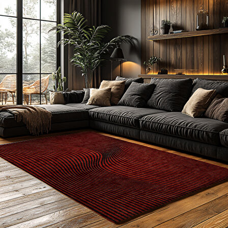 Kaymaz Taban Trend Vintage Yıkanabilir Dijital Baskı Halı