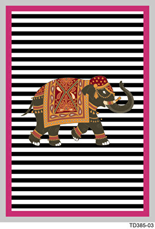 Kaymaz Taban Trend Vintage Yıkanabilir Dijital Baskı Halı