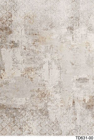 Kaymaz Taban Trend Vintage Yıkanabilir Dijital Baskı Halı