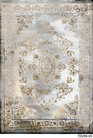 Kaymaz Taban Trend Vintage Yıkanabilir Dijital Baskı Halı