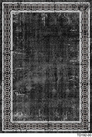 Kaymaz Taban Trend Vintage Yıkanabilir Dijital Baskı Halı