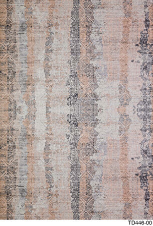 Kaymaz Taban Trend Vintage Yıkanabilir Dijital Baskı Halı