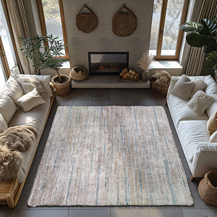 Kaymaz Taban Trend Vintage Yıkanabilir Dijital Baskı Halı