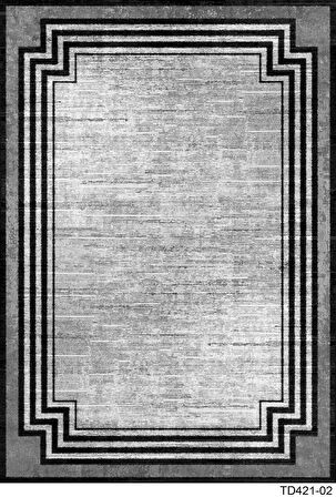 Kaymaz Taban Trend Vintage Yıkanabilir Dijital Baskı Halı