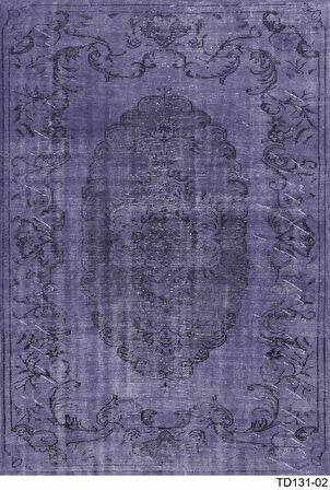 Kaymaz Taban Trend Vintage Yıkanabilir Dijital Baskı Halı