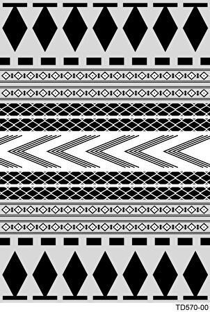 Kaymaz Taban Trend Vintage Yıkanabilir Dijital Baskı Halı