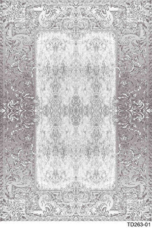 Kaymaz Taban Trend Vintage Yıkanabilir Dijital Baskı Halı