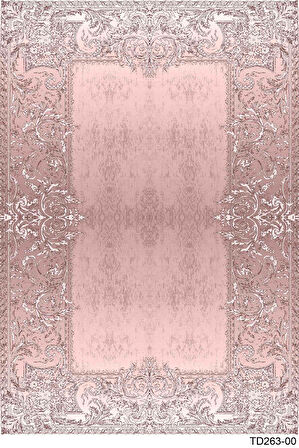 Kaymaz Taban Trend Vintage Yıkanabilir Dijital Baskı Halı