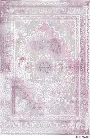 Kaymaz Taban Trend Vintage Yıkanabilir Dijital Baskı Halı