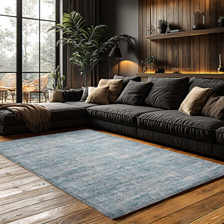 Kaymaz Taban Trend Vintage Yıkanabilir Dijital Baskı Halı