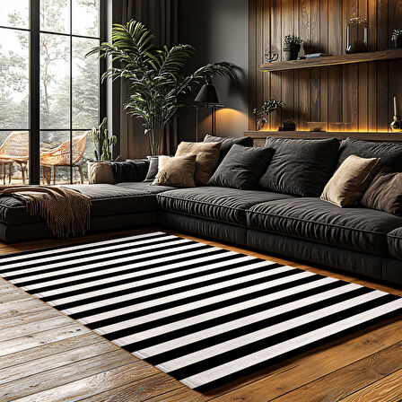 Kaymaz Taban Trend Vintage Yıkanabilir Dijital Baskı Halı