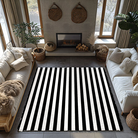 Kaymaz Taban Trend Vintage Yıkanabilir Dijital Baskı Halı