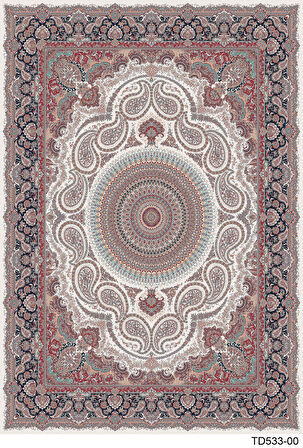 Kaymaz Taban Trend Vintage Yıkanabilir Dijital Baskı Halı