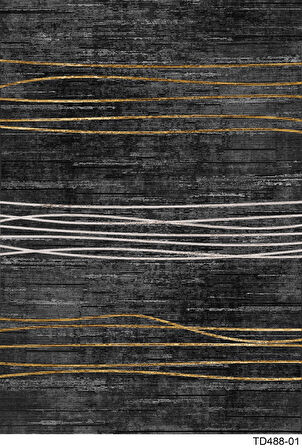 Kaymaz Taban Trend Vintage Yıkanabilir Dijital Baskı Halı