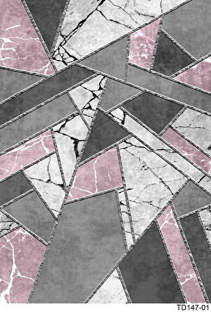 Kaymaz Taban Trend Vintage Yıkanabilir Dijital Baskı Halı