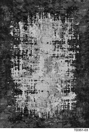 Kaymaz Taban Trend Vintage Yıkanabilir Dijital Baskı Halı