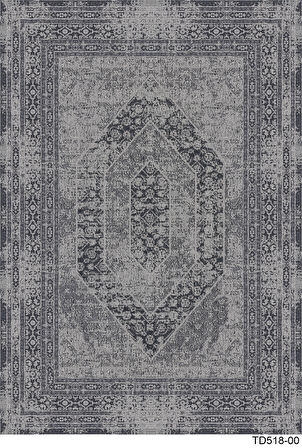 Kaymaz Taban Trend Vintage Yıkanabilir Dijital Baskı Halı