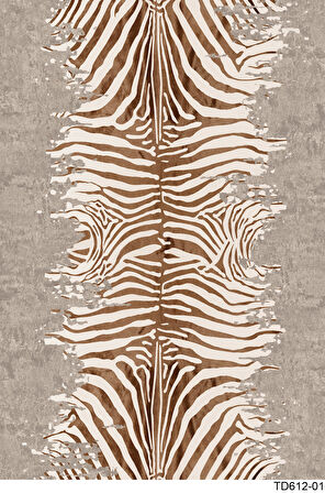 Kaymaz Taban Trend Vintage Yıkanabilir Dijital Baskı Halı