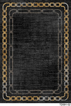 Kaymaz Taban Trend Vintage Yıkanabilir Dijital Baskı Halı