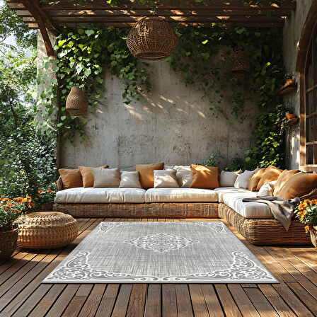Kaymaz Taban Trend Vintage Yıkanabilir Dijital Baskı Halı