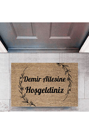 Kapı Önü Paspası Dekoratif Dijital Baskı Kişiye Özel P-2311