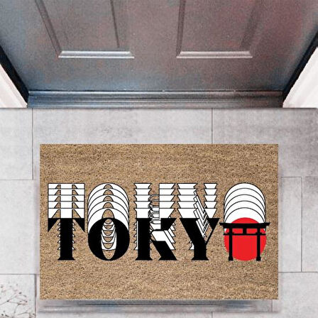 Kapı Önü Paspası Dekoratif Dijital Baskı ŞehirlerP-2743