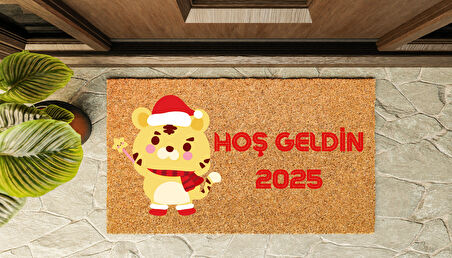 Kapı Önü Paspası Yeni Yıl 2025 Özel Tasarım Koko Model 138