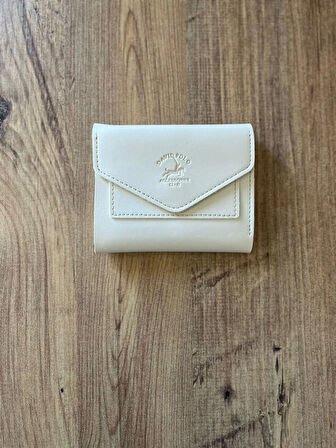 Kadın Kartlık ve Cüzdan Suni Deri - Krem