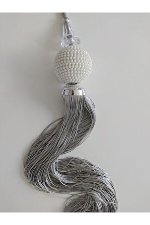 Ege'nin Atölyesinden İnci Sarkıt , Orta Sarkıt , Perde Aksesuarı , İtalyan Dizayn 1 Adet