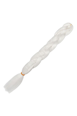 Afrika Örgüsü Simli Saç Beyaz / Tinsel ( 100 Gr ) 