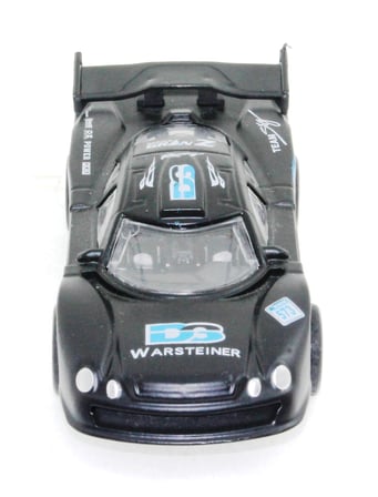 Die Cast Çek Bırak Metal Siyah Yarış Arabası DS